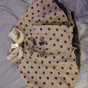 Savannah faux fur knit jacket